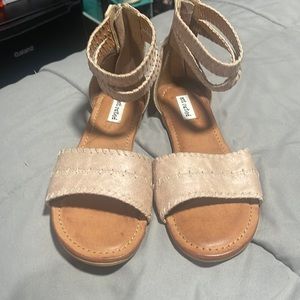 Tan sandals